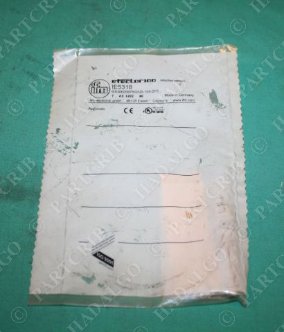 IFM, IE5318, IEK3002BBPKG/US-104-DPS, Efector Inductive Proximity Sensor Switch