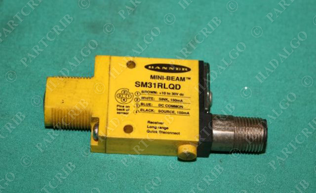 Banner, SM31RLQD, 26951, Mini-Beam Photoelectric Receiver NEW
