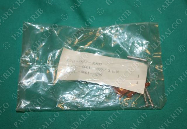 Fanuc, A02B-0072-K893, Connector Kit Plug 3 Pin 3p NEW