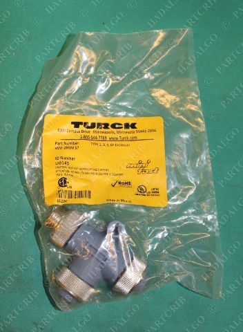 Turck, RSM-2RKM 57, Diagnostic Tee, U0141 NEW