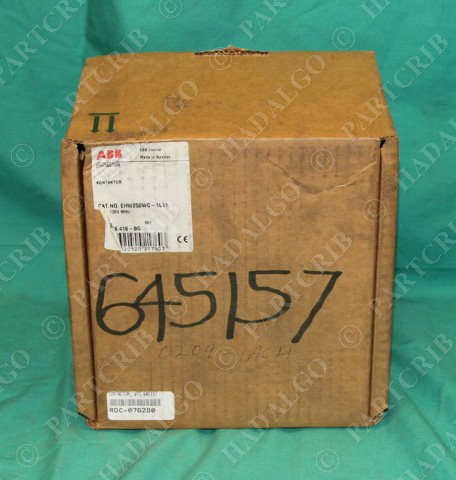ABB, EHW250WC-1L11, Contactor  Relay Starter welding spot weld 120v NEW EHW250W isolation NEW