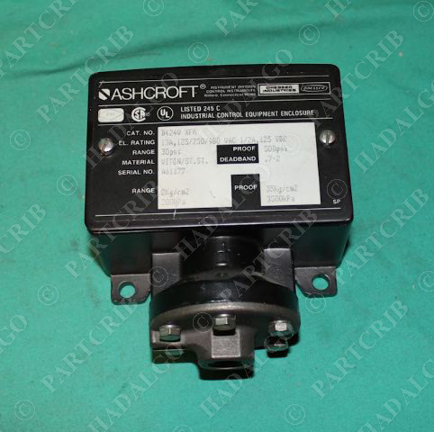 Ashcroft, B424V XFM, Pressure Switch 30psi  NEW