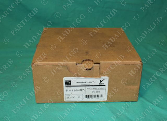 Sola, SDN-2.5-20-RED, Power Supply 24vdc NEW