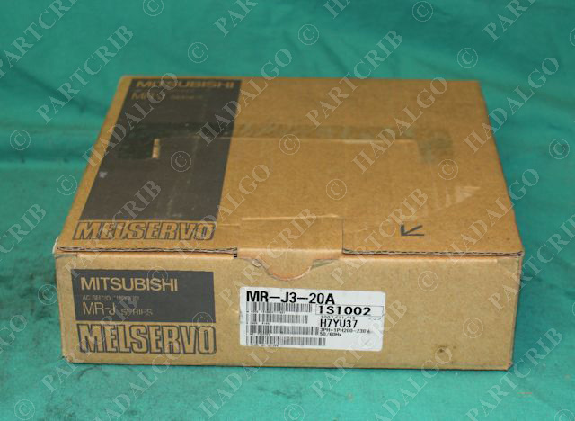 Mitsubishi, MR-J3-20A, Servo Amplifier Drive Motor 200W NEW