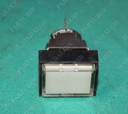 Fuji Electric, AH165-ZT E3, Pilot Light Rectangle-White Pushbutton 24V NEW