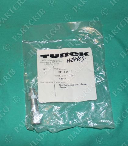 Turck, DP-12-25-12, A2519, Die Protector for 12mm Sensor NEW