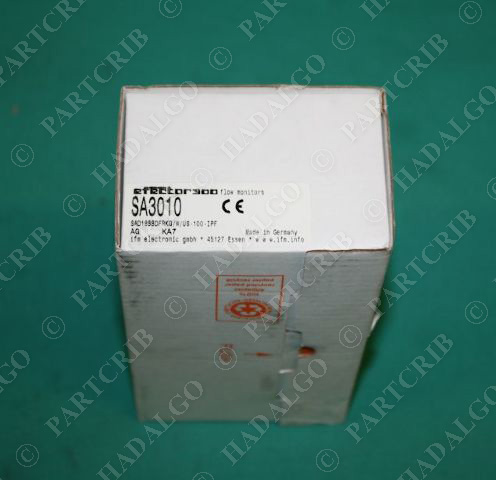 IFM, SA3010, SAD18BBDFRKG/W/US-100-IPF, Efector Flow Monitor NEW