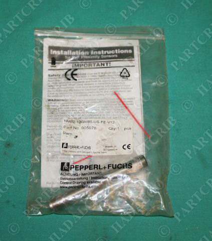 PepperL+Fuchs, NMB2-12GM85-US-FE-V12, Proximity Sensor, 905978 NEW