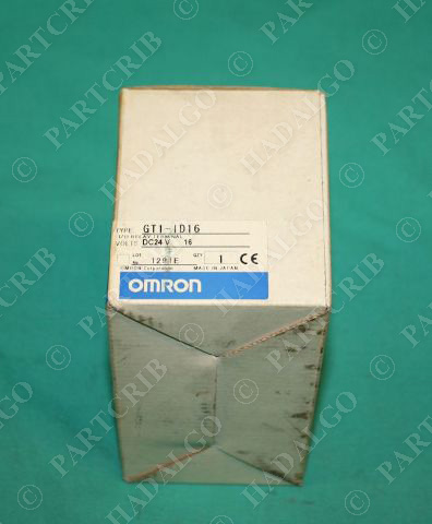 Omron, GT1-ID16, I/O Relay Terminal Remote PLC 24VDC NEW