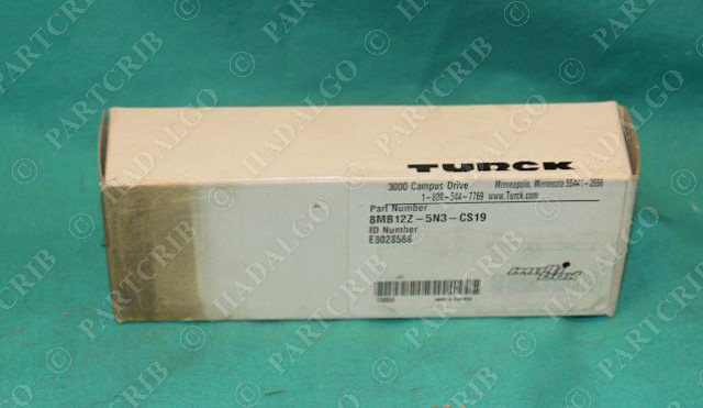 Turck, 8MB12Z-5N3-CS19, E8028568, Multi Port Junction Box Devicenet Eurofast NEW