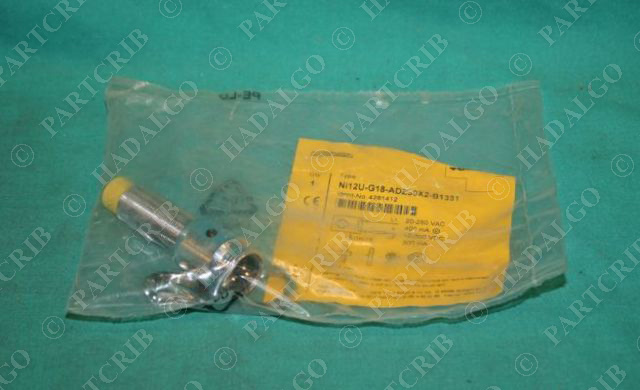 Turck, Ni12U-G18-ADZ30X2-B1331, 4281412, Proximity Switch Sensor NEW