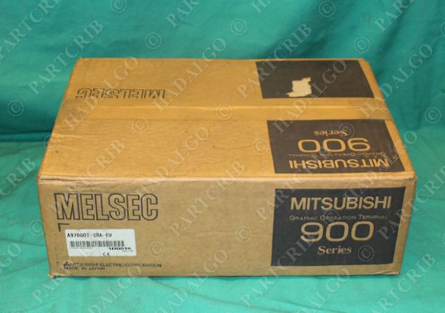 Mitsubishi, A970GOT-SBA-EU, Graphic Operation Terminal Operator Interface Panel