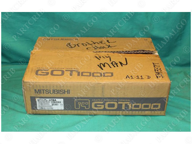 Mitsubishi, GT1575-VTBA, Graphic Operation Terminal Display Touchscreen Panel