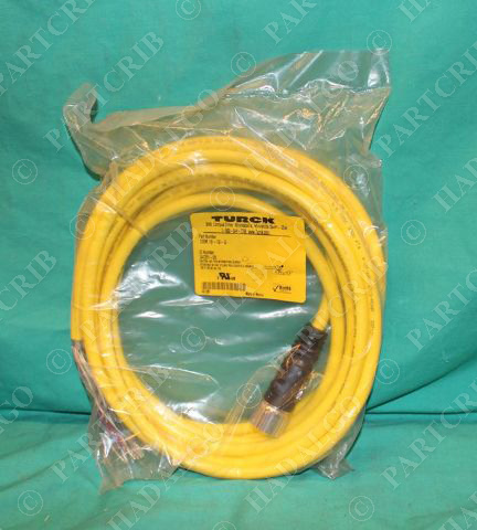 Turck, CKM19-19-5, U4701-03, Multi-Fast Molded Cordset NEW