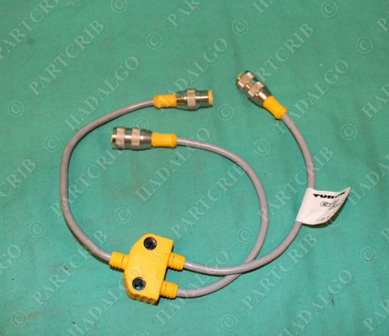 Turck, VB2-RS4.4T-0.2/2RK 4T-0.2/0.2, U0164-10, Cordset Twin Junction VB2 Cable