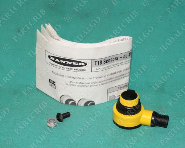 Banner, T18SP6FF50Q, 33414, Photoelectric Sensor Switch