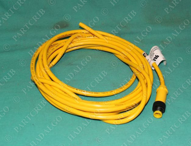PepperL & Fuchs, V15-G-S-YE5M-PVC, 904000, Cable Connector NEW