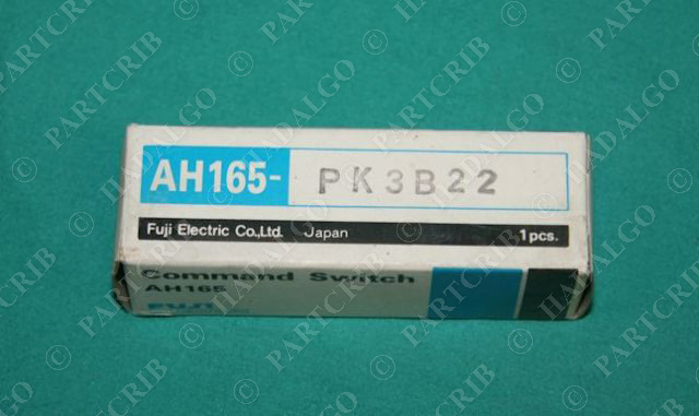 Fuji, AH165-PK3B22, Selector Electric Command Switch Button NEW