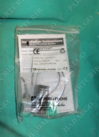 PepperL+Fuchs, NBN2-F581-160S6-E8-V1-BTM, 906154, Inductive Sensor Switch NEW