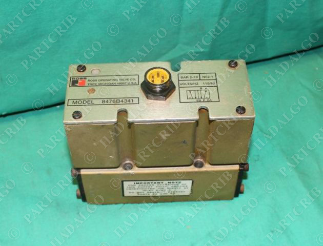 Ross, 8476B4341, Hydraulic Pilot Valve NEW