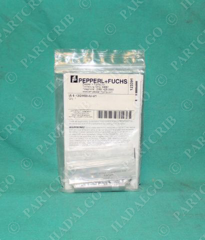 PepperL + Fuchs, IA6-12GM50-IU-V1, 123391, Inductive Proximity Sensor NEW