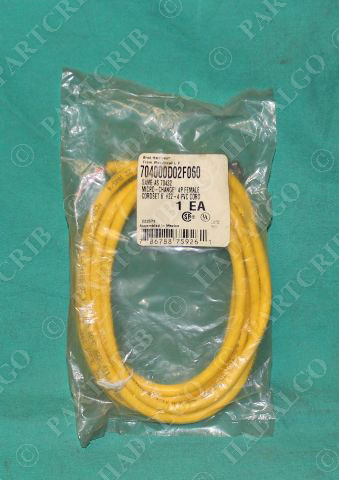 Brad Harrison, 704000D02F060, 70432, Micro-Change 4P Female Cordset 6' NEW
