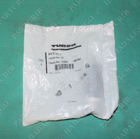 Turck, BS8141-0, U6550, Wireable Connector NEW