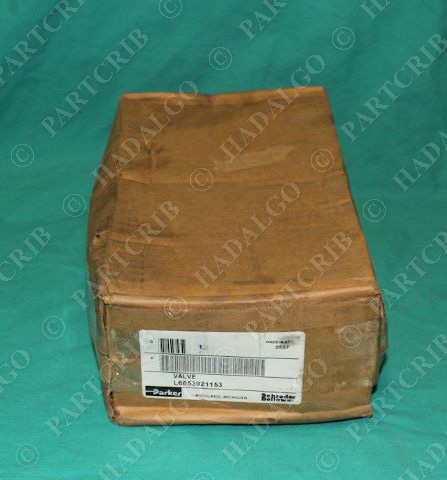 Parker, L6653921153, Solenoid Valve  NEW