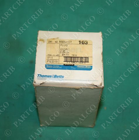 Thomas & Betts, 8593U-1CT, T&B Ever-Lok Plug Pin Sleeve 20A 125V NEW