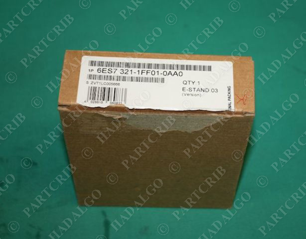 Siemens, 6ES7 321-1FF01-0AA0, Simatic S7  Input Module PLC NEW