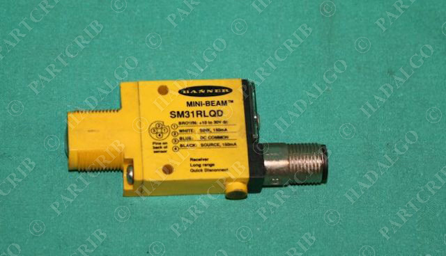 Banner, SM31RLQD, 26951, Mini-Beam Photoelectric Sensor NEW