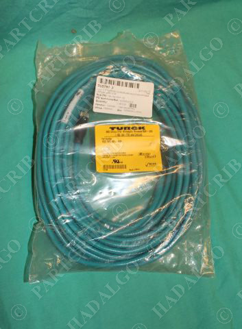 Turck, RSS-RKS-841-15M, U-01020, Network Cable Cordset NEW