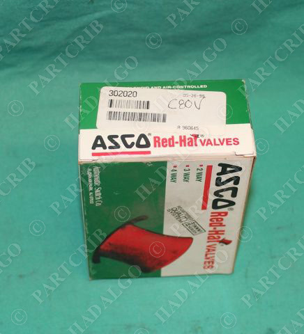 Asco, 302020, 302-020,  Red-Hat Valve Rebuild Kit NEW