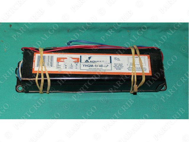 Advance, YHQM-1P40-TP, Rapid Start Ballast 240V NEW