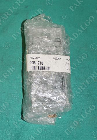 Numatics, 206-1718, Valve End w/ Double Z Board Manifold Pneumatic