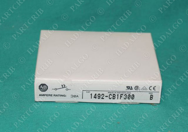 Allen Bradley, 1492-CB1F300, Miniature Circuit Breaker 30A DIN Rail 30 Amp