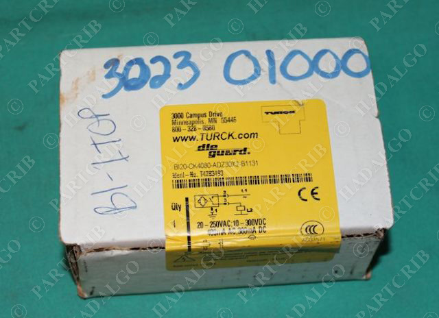 Turck, BI20-CK4080-ADZ30X2-B1131, T4283493, Valve Position Sensor NEW