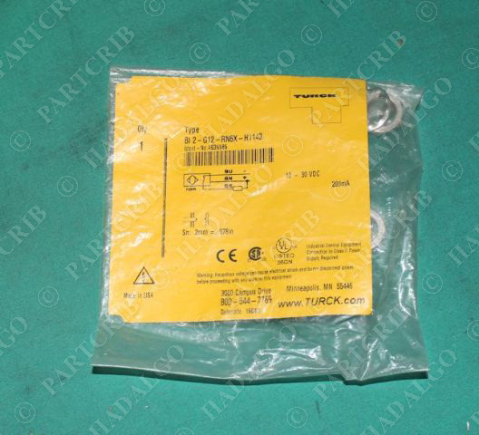 Turck, BI2-G12-RN6X-H1143, 4635585, Proximity Switch Sensor Inductive