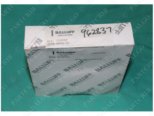 Balluff, RPTA-8010PU-02, RPTA8010PU02,RPTA-8010-02, Power Remote Sensor 8010 NEW