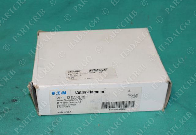 Cutler-Hammer, 12155RL1, Prism Photoelectric Switch Sensor NEW