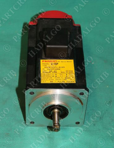 Fanuc, A06B-0371-B169, AC Servo Motor Model 2-OSP w/ A860-0346-T041 Pulse Conver