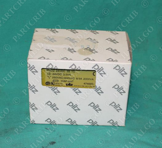 Pilz, PNOZ 24VDC 3S 10, 474695, Safety Relay 24VDC NEW