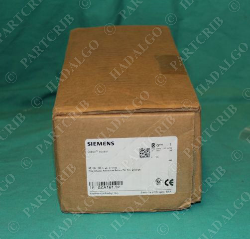 Siemens, GCA161.1P, Open Air Actuator 24V NEW
