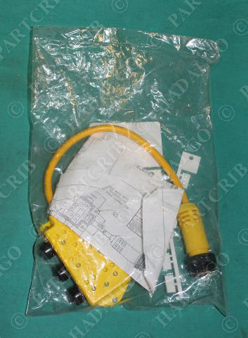 Brad Harrison, 803P602, Woodhead Cable w Mini Connector Junction Devienet Sensor 300V NEW