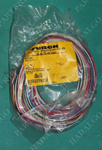 Turck, CKNFL16-16-2, U4701-13, Multifast Cordset Assembly Panel Mount Plug Receptacle 16p 16 Pin M23