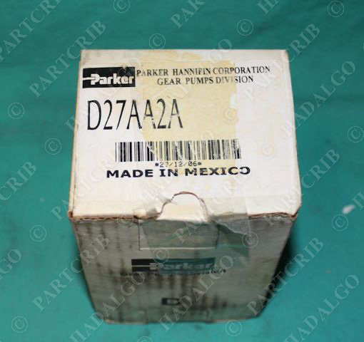 Parker, D27AA2A, Hydaulic Gear Pump 5gpm 1800rpm 2000psi NEW