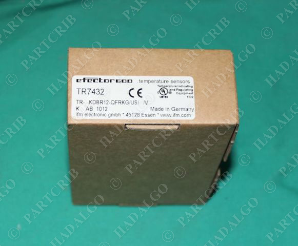 IFM, TR7432, TR-...KDBR12-QFRKG/US/ /V,  Efector Temperature Sensor NEW