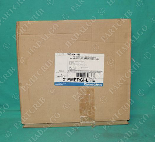 Thomas & Betts, WSMX14R, Emergency Exit Emergi Lite Exit Sign No Battery