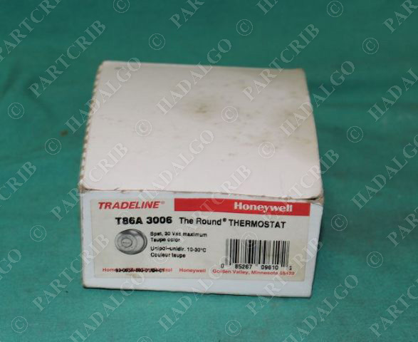 Honeywell, T86A 3006, Round Thermostat Taupe Color 10-30? NEW