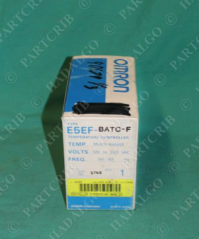 Omron, E5EF-BATC-F, Digital Temperature Controller 100-240VAC NEW